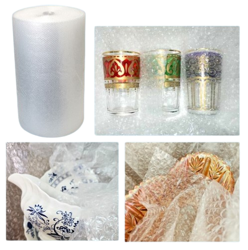 Polietileno con burbujas Pluribol para embalaje y protección de productos frágiles