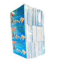 Pack de tarjetas publicitarias envueltas con film OPTI termocontraible